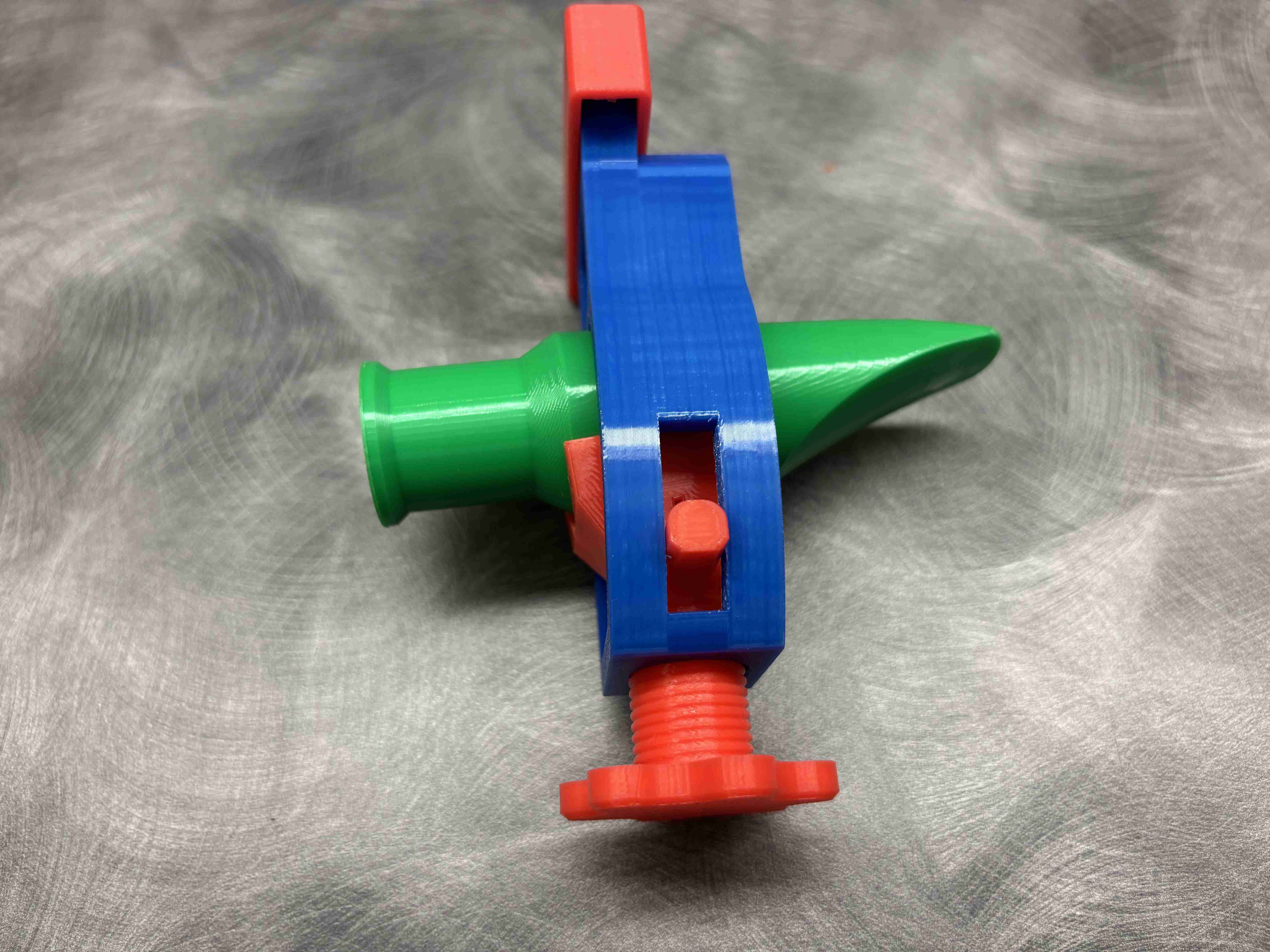 Mouthpiece in slider block