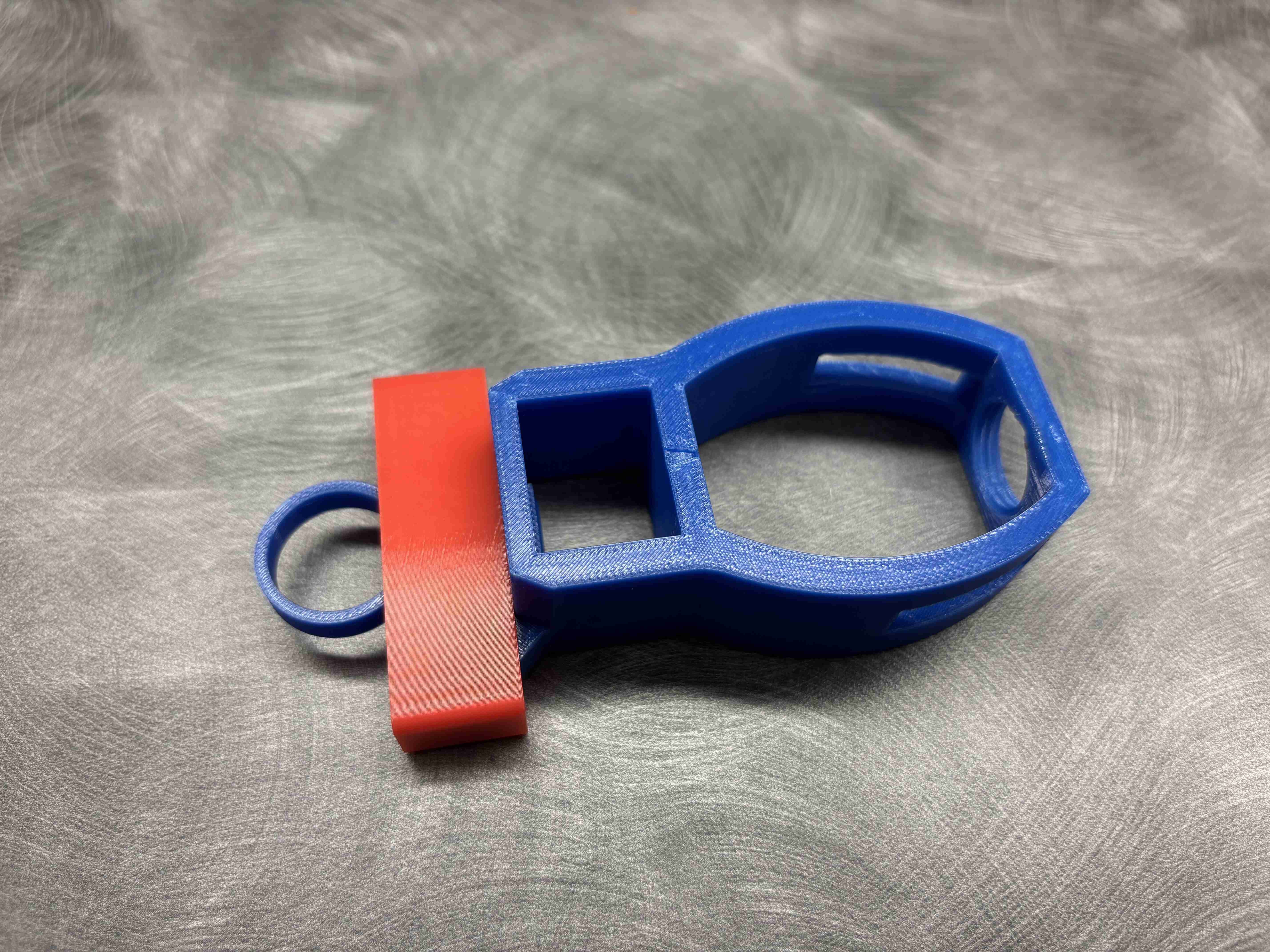 Slider block and spring